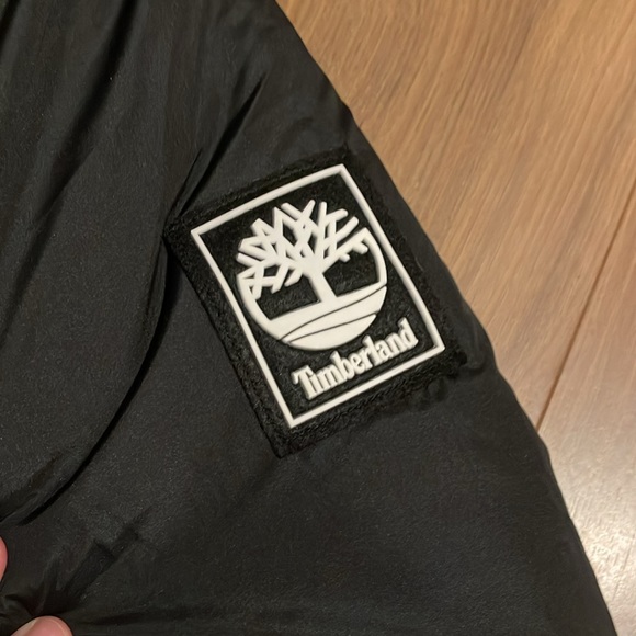 Kids Black Timberland Winter Coat - Picture 8 of 16